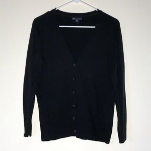 Gap Boyfriend Cardigan, Black